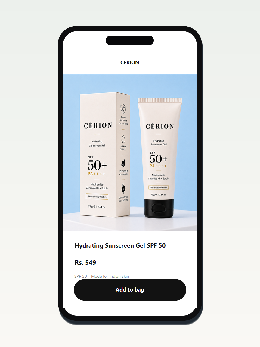 Cerion preview
